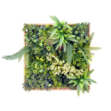 Artificial Green Walls - Framed Panel - Rhea