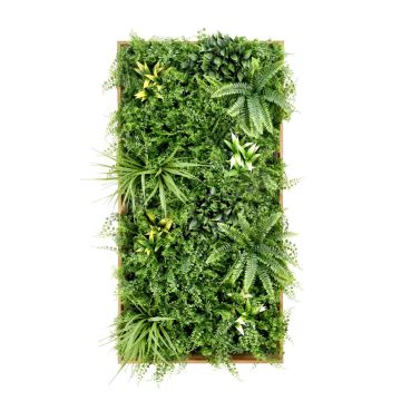 Artificial Green Walls - Framed Panel - Fern Plus